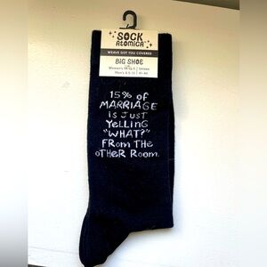 NWOT Men’s Funny Socks
